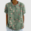 Green Floral Print
